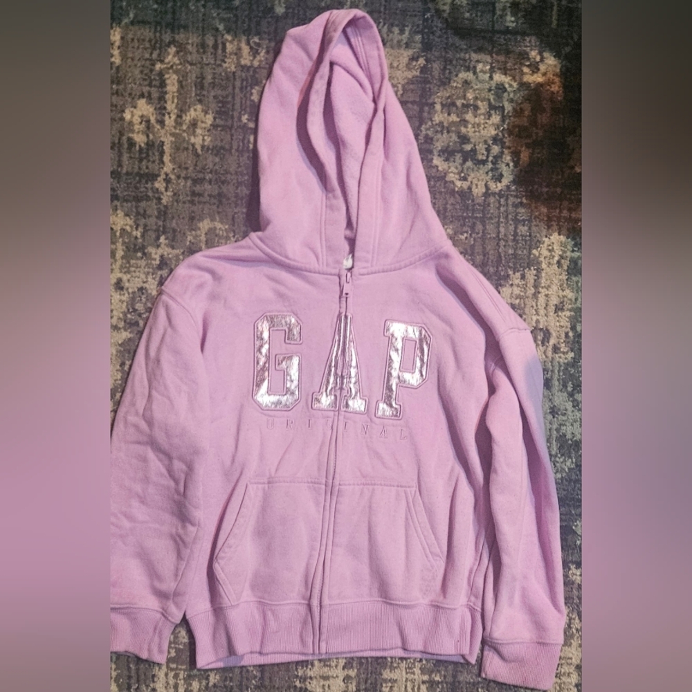 GAP Kids Light Purple Zip-Up Hoodie